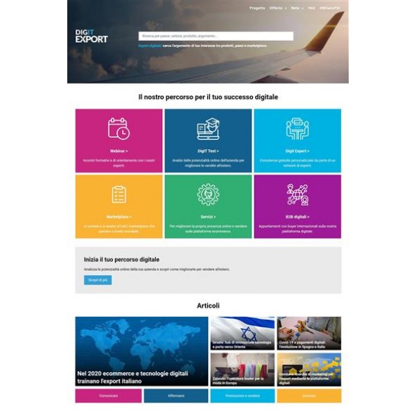 Export articoli WEB